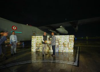 Eight tons of relief materials sent to flood-affected areas