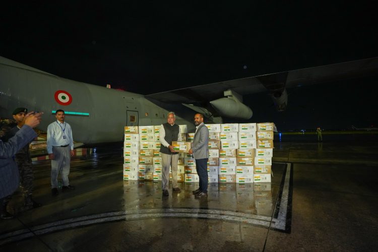 Eight tons of relief materials sent to flood-affected areas