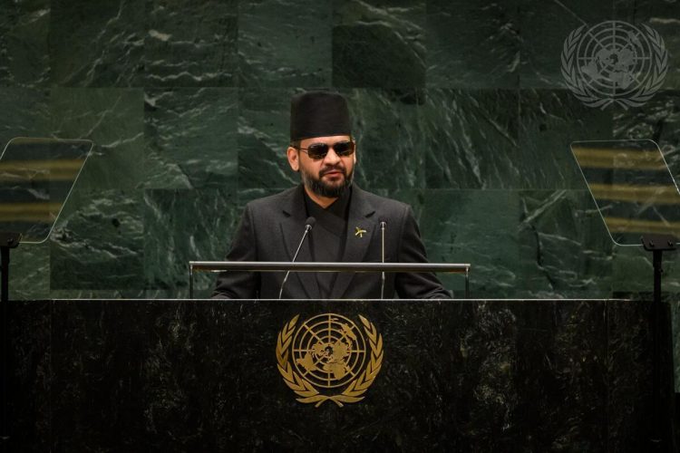 PM Balen asks at UNGA: ‘The Bhotekoshi flood was a warning to the world—did you hear it?’