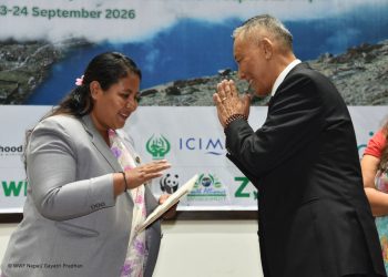 WWF Nepal donates 15 million rupees for flood survivors