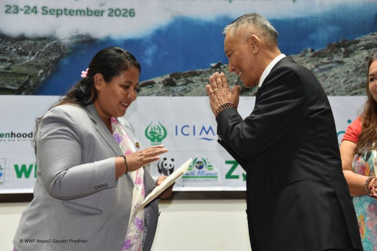 WWF Nepal donates 15 million rupees for flood survivors