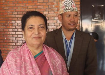 UML senior leader Bidya Bhandari leaves for China to attend Global Governance Forum